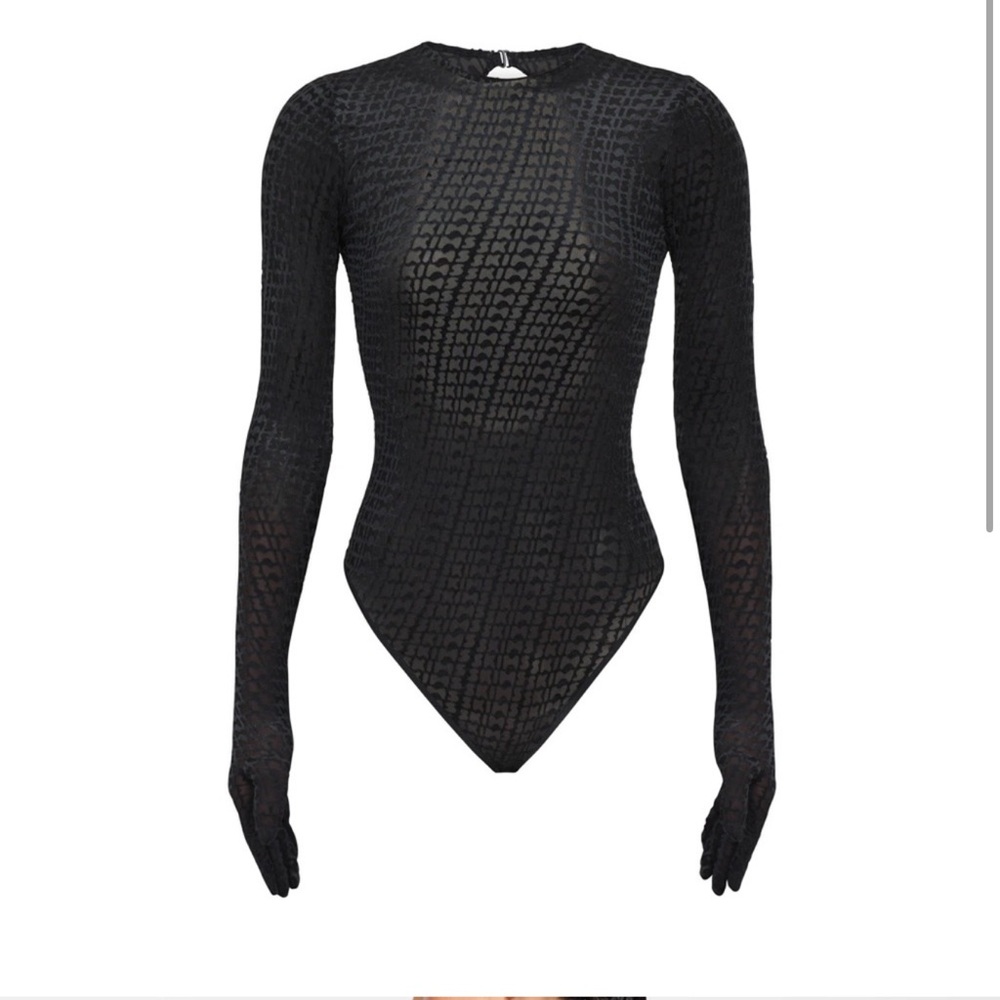 Skims Velvet Gloved Bodysuit